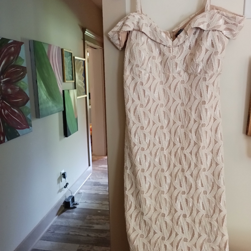 After 5 lace dress